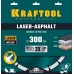 KRAFTOOL Ø 300Х25.4 мм, алмазный, сегментный, по асфальту, диск отрезной LASER-ASPHALT 36687-300