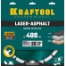 KRAFTOOL Ø 400Х25.4 мм, алмазный, сегментный, по асфальту, диск отрезной LASER-ASPHALT 36687-400