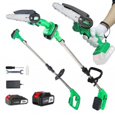 Цепная пила-высоторез аккумуляторная Zitrek GreenSaw 20 Plus (20В, Li-Ion аккум. 2шт. - 1x1,5Ач + 1x3,0Ач) 082-1856