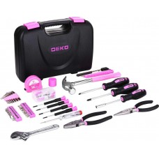 Набор инструментов для дома DEKO TZ100 PINK (100шт.) 065-0340