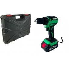 Дрель аккумуляторная бесщеточная Zitrek Greenpower 20 Pro (20В, Li-ion аккум. 1шт, ЗУ, кейс, бита) 063-4060