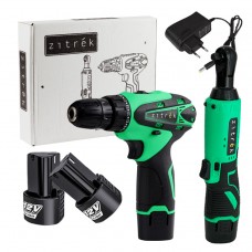 Набор аккумуляторного инструмента Zitrek (ZKRW12, ZKCD12) 2 в 1, 2x2.0Ач 063-4404