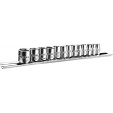 Набор универсальных головок 1/4" DEKO DKSS13 (4-14мм, 13 предметов) 065-0327
