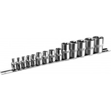 Набор универсальных головок 1/4", 3/8", 1/2" DEKO DKSS13-1 (4-24мм, 14 предметов) 065-0328