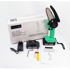 Пила цепная аккумуляторная ZITREK GreenSaw 20 (20В, 1,5Ач Li-ion аккум. 2шт, ЗУ) 082-1850