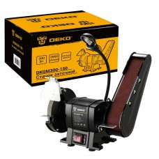 Станок заточной DEKO DKGM300-150, с лампой 063-4325
