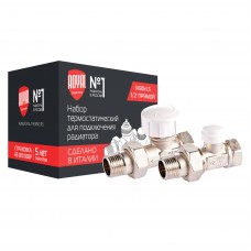 Набор термостатический Royal Thermo для радиатора прямой 3/4" М30х1,5