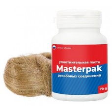 Герметик паста (вода/пар) 70г Masterpak + лен (5)