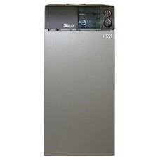 Котел газовый BAXI Slim EF 1.39, напольный, 39,1кВт, одноконтурный 7116067, стабилизатор тяги 7215464--KITSL39EF464