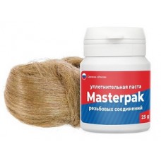 Герметик паста (вода/пар) 25г Masterpak + лен (10)