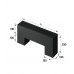 Конвектор напольный Royal Thermo STEP-130/130/500-2-N-BL-LG-BL