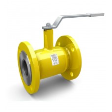 Кран шаровой стальной фланцевый LD Gas Ду100/80 Ру16 неполнопроходной
