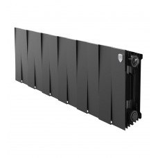 Радиатор биметаллический Royal Thermo PianoForte 200 Чёрный - 12 секц.