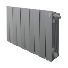 Радиатор биметаллический Royal Thermo PianoForte 300 Серебристый VR80 - 10 секц.
