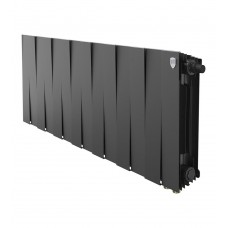 Радиатор биметаллический Royal Thermo PianoForte 300 Чёрный VR80 - 14 секц.