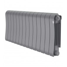 Радиатор биметаллический Royal Thermo Infinity 300 Silver Satin - 14 секц.