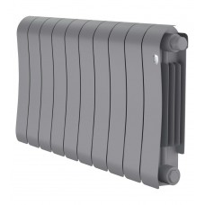 Радиатор биметаллический Royal Thermo Infinity 300 Silver Satin VR80 - 10 секц.