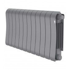 Радиатор биметаллический Royal Thermo Infinity 300 Silver Satin VR80 - 12 секц.