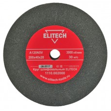 Elitech Круг точильный 200х20х40 К120 1110.002000