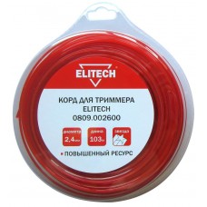 Elitech Корд для триммера 0809.002600